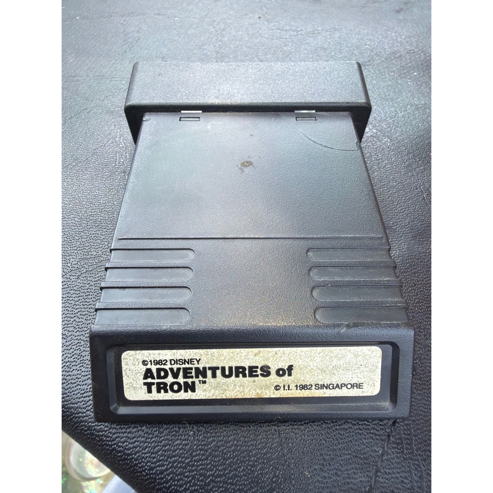 Adventures of Tron Atari 2600 M Network Mattel 1982 Vintage Video Game Cartridge